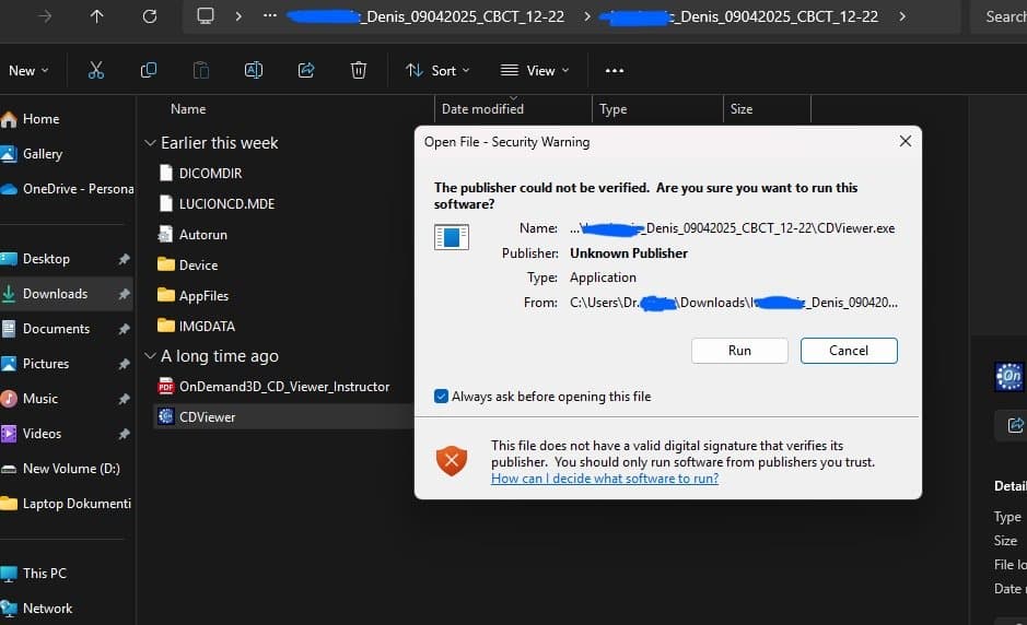 CDViewer ikona u raspakiranoj mapi